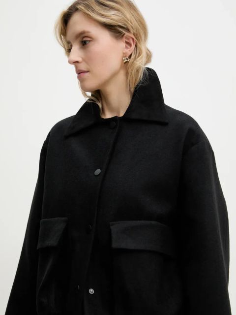 Answear.LAB kurtka kolor czarny przejściowa