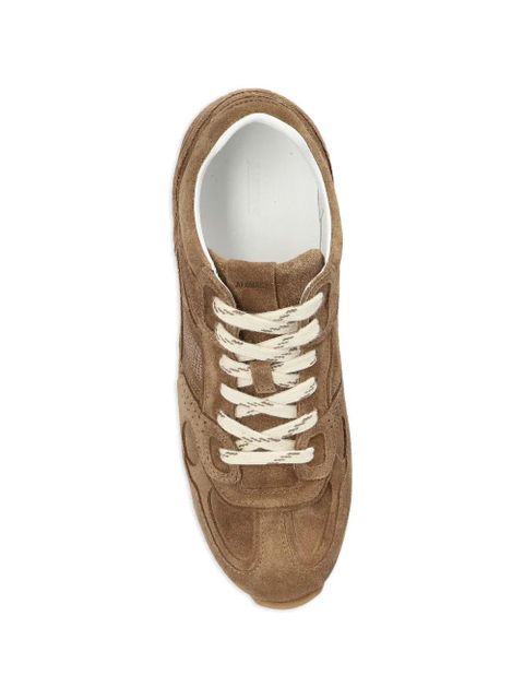 ALOHAS TB.56 suede panelled sneakers - Brown