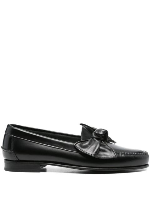 Hereu bow-detail loafers - Black - zdjęcie produktu nr 1