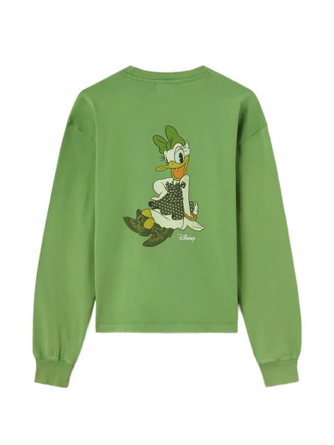 GANNI embellished long-sleeves sweatshirt - Green - zdjęcie produktu nr 2