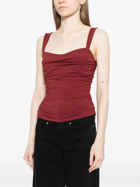 Reformation Trish knit top - Red - zdjęcie produktu nr 2