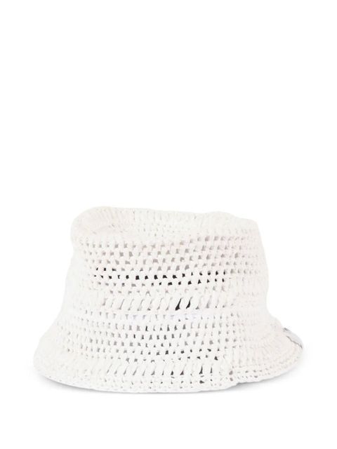 Weekend Max Mara Fragore bucket hat - White
