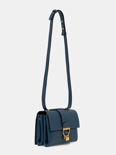 Coccinelle torebka skórzana kolor niebieski E1 MD5 12 07 01