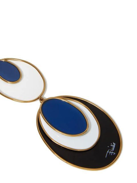 PUCCI Bersaglio drop earring - Gold