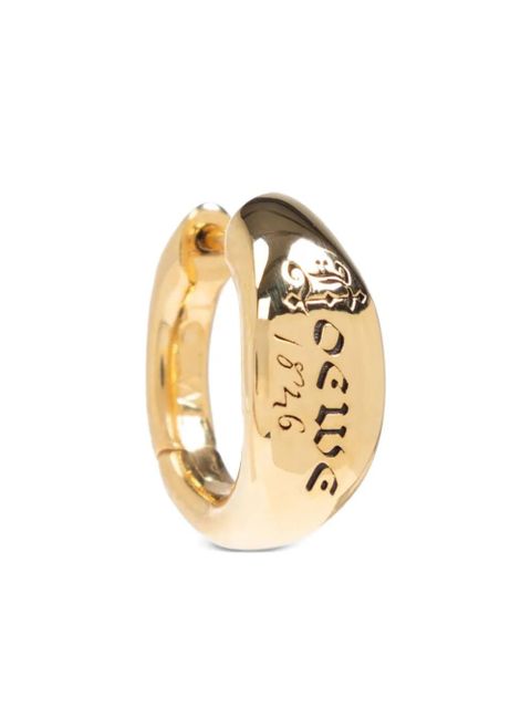 LOEWE bijoux golden earrings