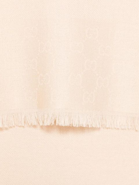 Gucci GG-jacquard scarf - Pink - zdjęcie produktu nr 2