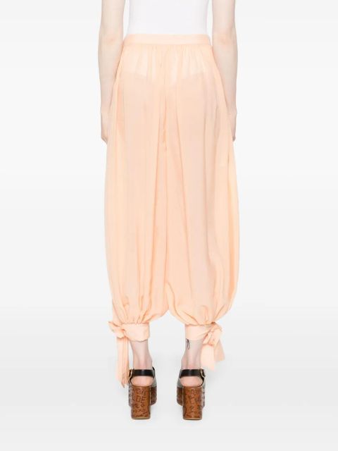 Chloé silk trousers - Pink