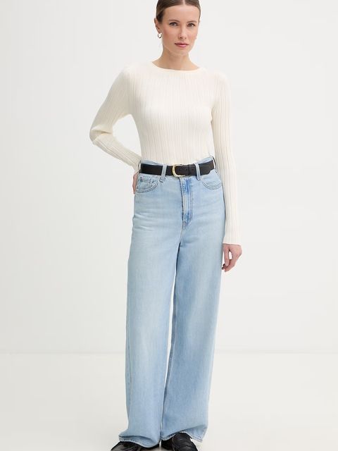 United Colors of Benetton sweter damski z wiskozą - zdjęcie produktu nr 1