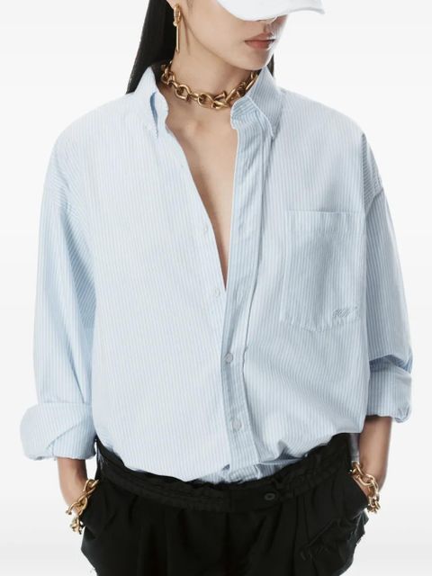 Alexander Wang oversized shirt - Blue