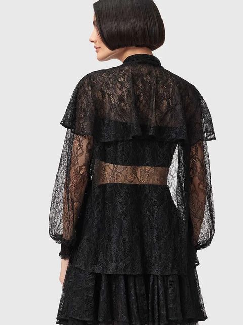 AllSaints bluzka z bawełną - zdjęcie produktu nr 1