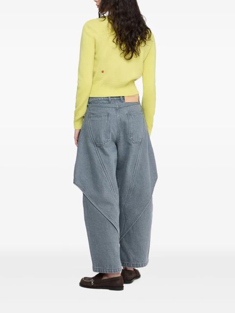 JW Anderson embroidered cardigan - Yellow