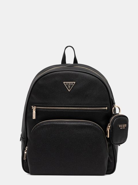 Guess plecak POWER PLAY damski kolor czarny duży gładki HWBG71 24350 - zdjęcie produktu nr 1