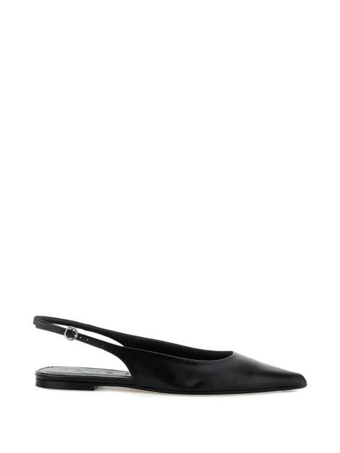 Aeyde Annora pointed flat pumps - Black - zdjęcie produktu nr 1