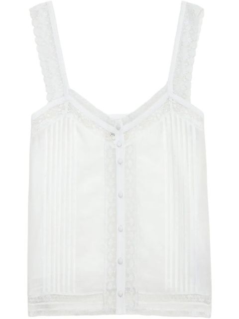 Zadig&Voltaire Celite tank top - White - zdjęcie produktu nr 1