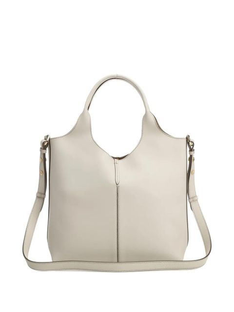 Tod's top-handle leather tote bag - Neutrals - zdjęcie produktu nr 2