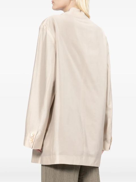 OUR LEGACY x Emporio Armani Pomposo coat - Neutrals