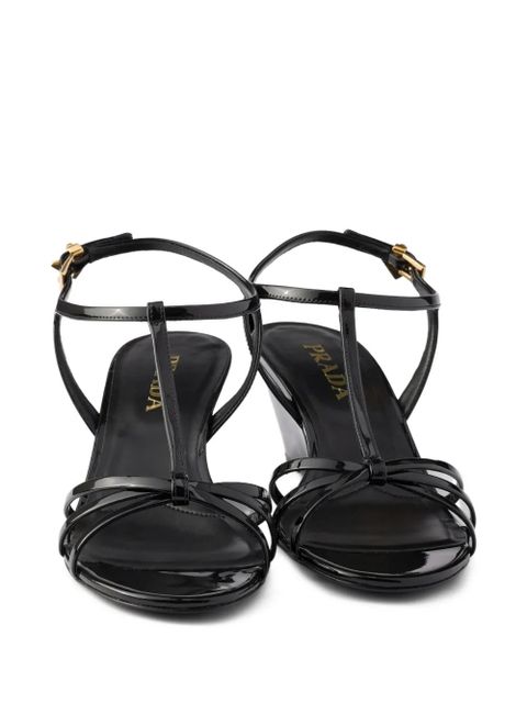 Prada leather sandals - Black