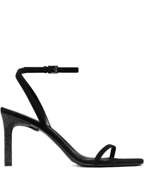 Tory Burch 90mm pavé heeled sandals - Black - zdjęcie produktu nr 1