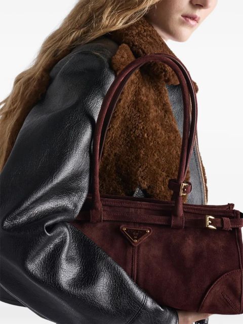 Prada medium Bonnie tote bag - Red