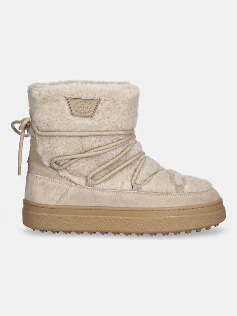 Gant śniegowce Snowhill kolor beżowy 31541101