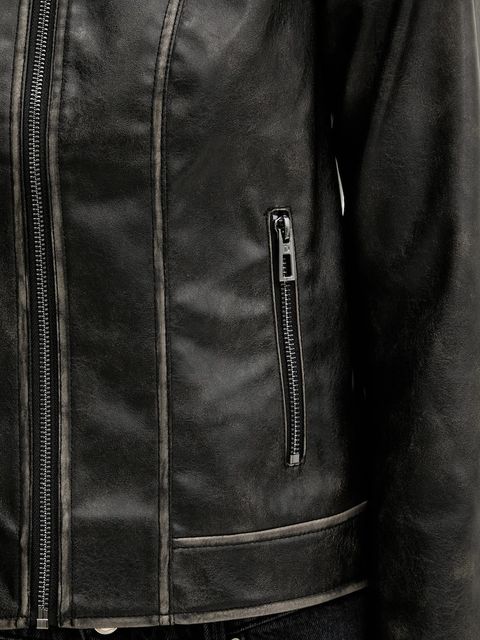 Desigual kurtka WARLEY kolor brązowy przejściowa 25WWEW37