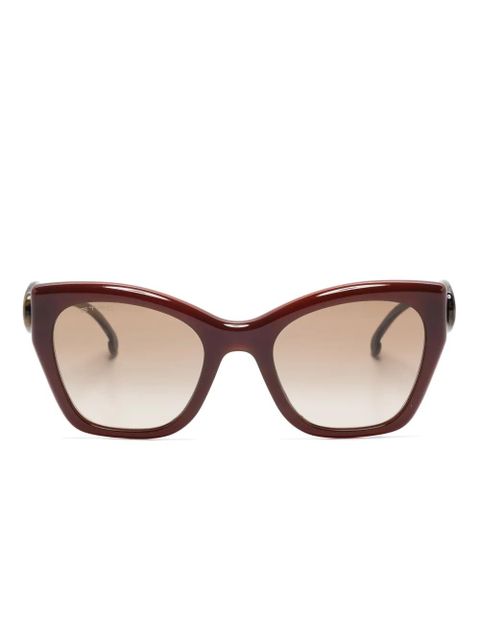 ETRO butterfly-frame sunglasses - Brown - zdjęcie produktu nr 1