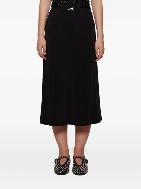 Rabanne mid-length skirt - P001 BLACK
