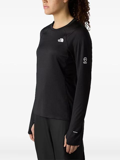 The North Face logo-print long-sleeve top - Black - zdjęcie produktu nr 2