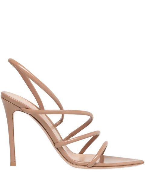 Gianvito Rossi 105mm Ettie sandals - Neutrals - zdjęcie produktu nr 1