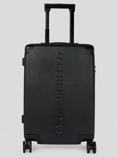 Karl Lagerfeld walizka K/TRAVEL kolor czarny A3W30245 - zdjęcie produktu nr 1