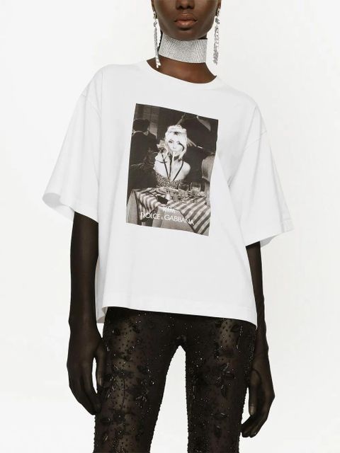 Dolce & Gabbana KIM DOLCE&GABBANA crystal-embellished choker - Silver - zdjęcie produktu nr 2