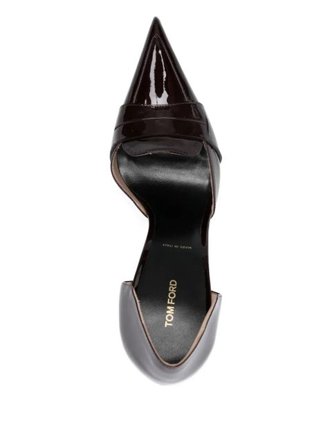 TOM FORD 105mm Dorsay pumps - Red