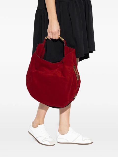 Moschino Handle Me ring handle shoulder bag - Red - zdjęcie produktu nr 2