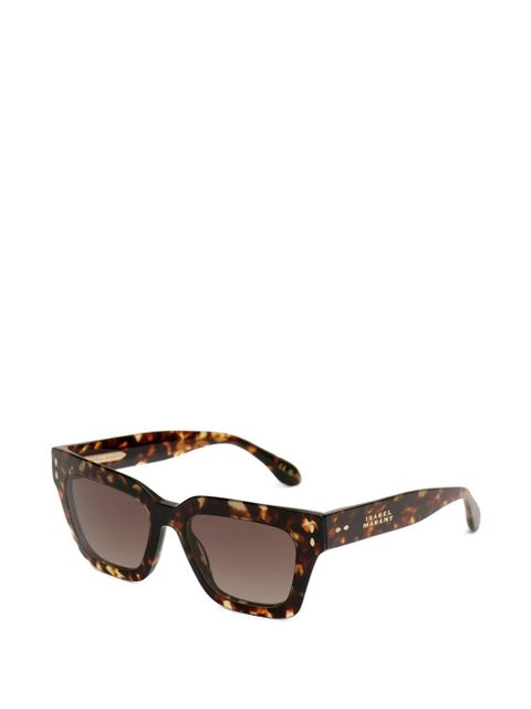 ISABEL MARANT Carmy-GD square-frame sunglasses - Brown - zdjęcie produktu nr 2