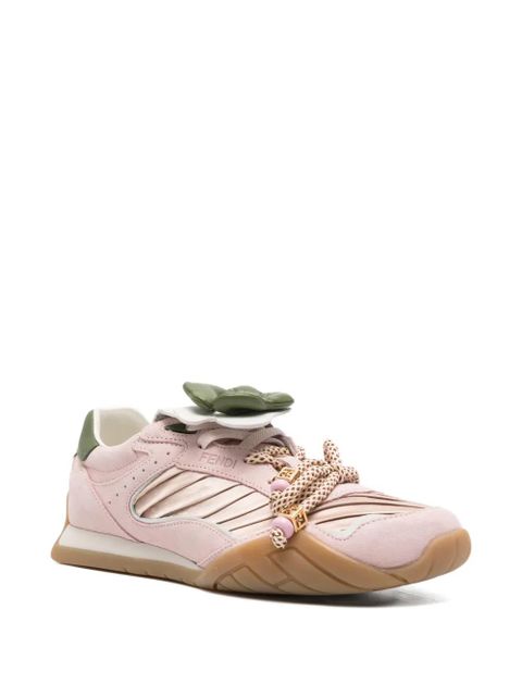 FENDI Wave Pulse lace-up low-top sneakers - Pink - zdjęcie produktu nr 2