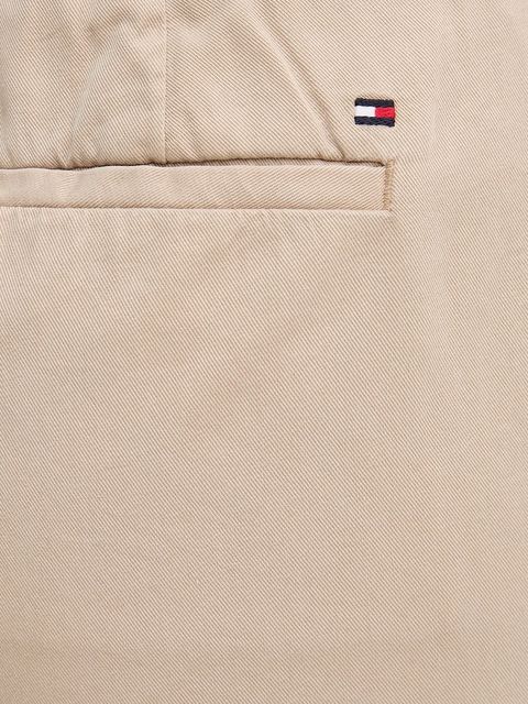 Tommy Hilfiger spodnie damskie kolor beżowy szerokie high waist WW0WW45589