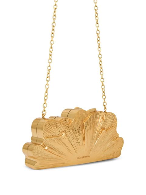 ZIMMERMANN Radiate chain-strap clutch bag - Gold