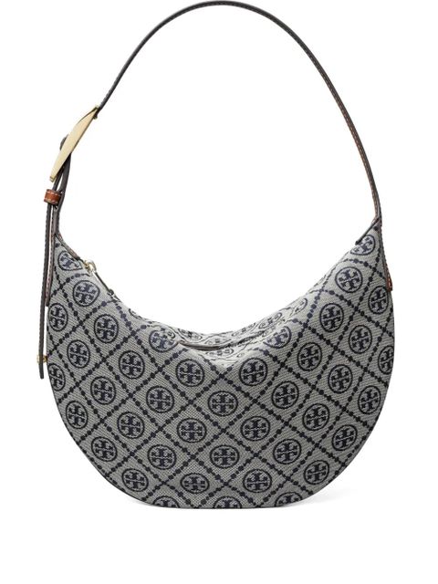Tory Burch T-Monogram shoulder bag - Grey - zdjęcie produktu nr 1