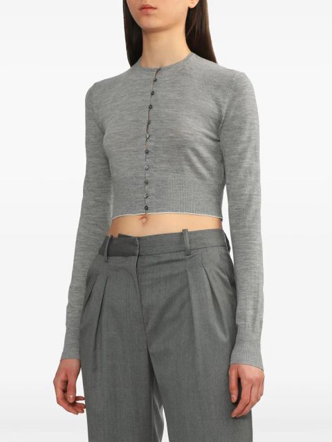 Jacquemus The Spiaggia cardigan - Grey