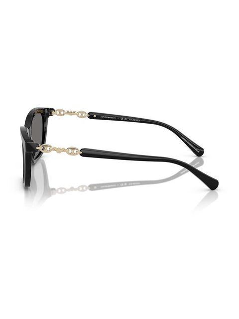 Emporio Armani okulary przeciwsłoneczne damskie kolor czarny 0EA4238