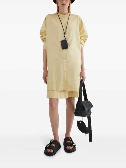 Jil Sander buttoned long shirt - Yellow - zdjęcie produktu nr 2