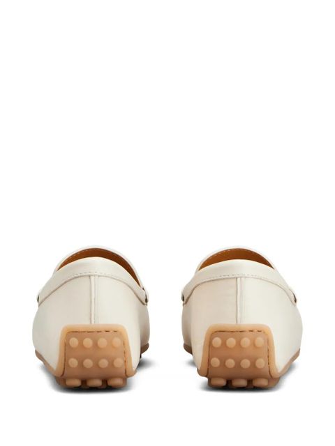 Tod's leather loafers - Neutrals