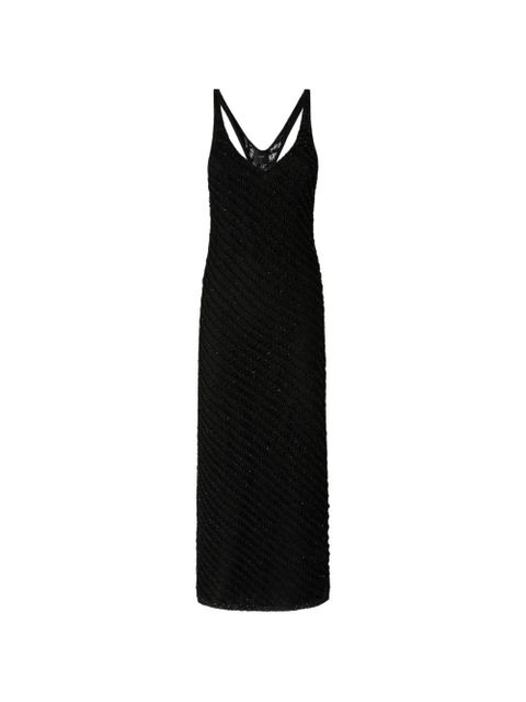 PINKO V-neck dress - Black - zdjęcie produktu nr 1