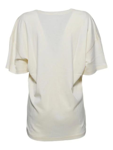 LEMAIRE seam-detail T-shirt - Neutrals - zdjęcie produktu nr 2