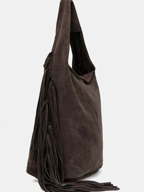 Answear.LAB torebka zamszowa - zdjęcie produktu nr 1