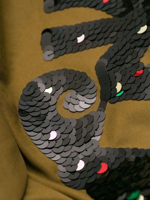 Valentino Garavani sequined jacket - Green