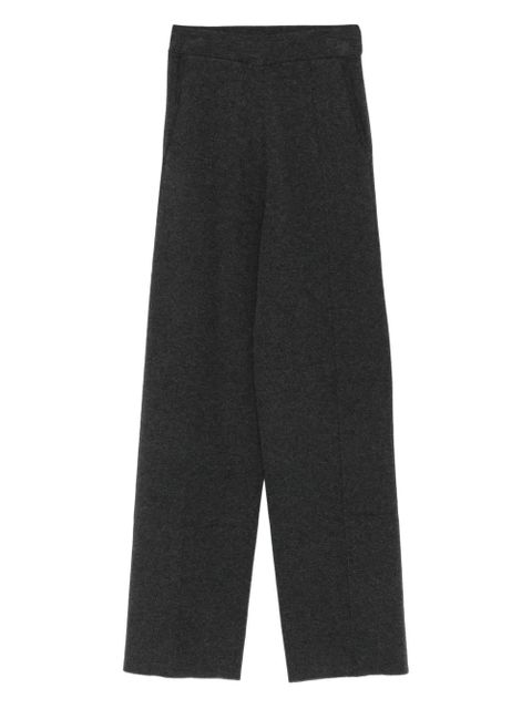 Max Mara flat-front side-pocket trousers - Grey - zdjęcie produktu nr 1