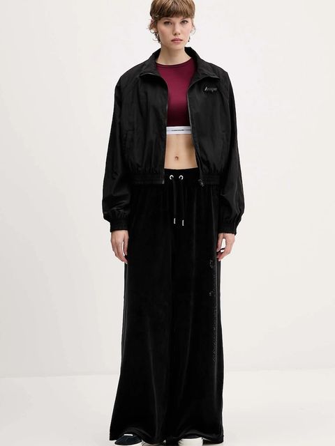 Hugo Blue kurtka kolor czarny przejściowa oversize 50553343