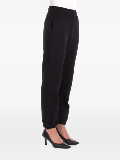 PINKO embroidered plumcake trousers - Black