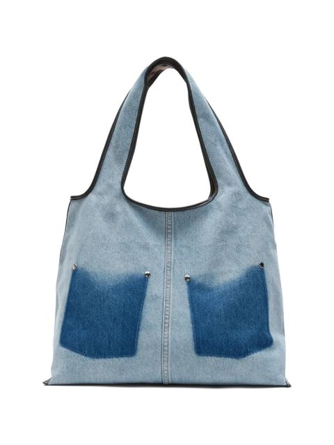 3.1 Phillip Lim panelled pocket tote bag - Blue